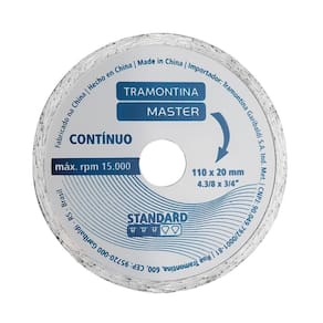 Disco De Corte Diamantado Continuo 4.3-8" Tramontina Standard