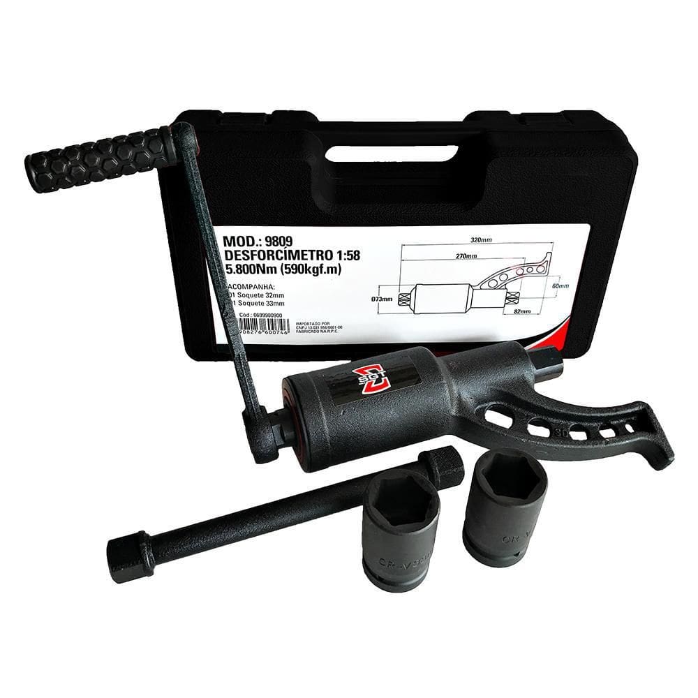 Desforcímetro 1-58 5.800Nm Sigma Tools - Chave de Impacto Caminhões