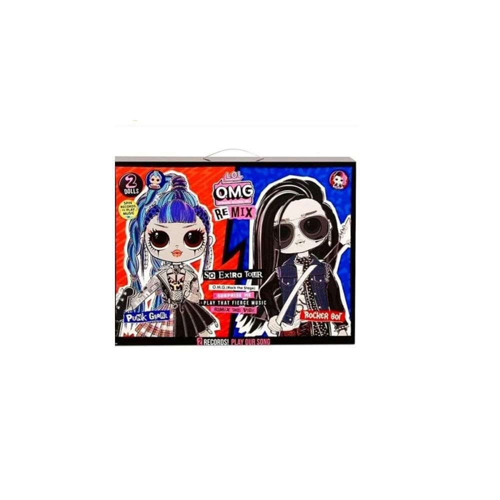 Lol Surprise Omg Remix 2 Pack Rocker Grrrl & Punk Boi