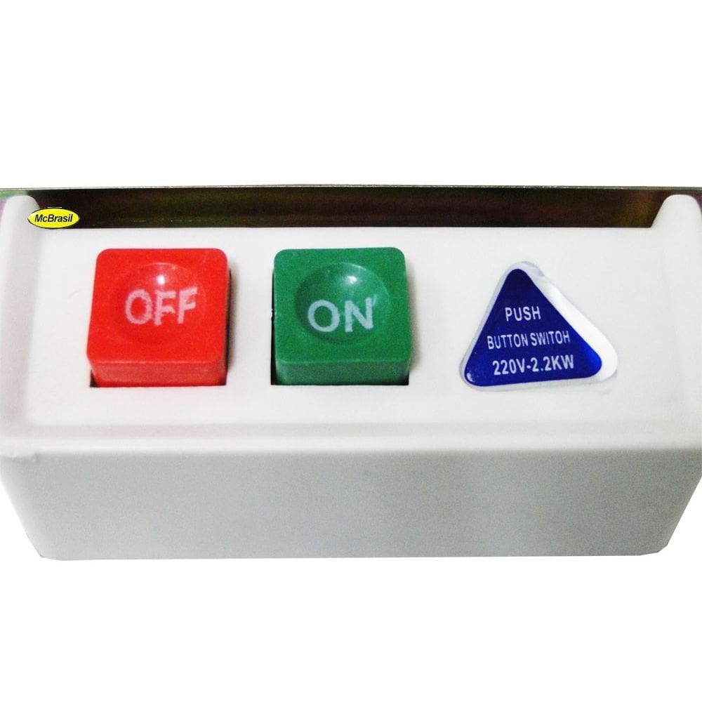 Motor+Pedal-Sentido Horário para,GN1- 180w -220v-Vermelho