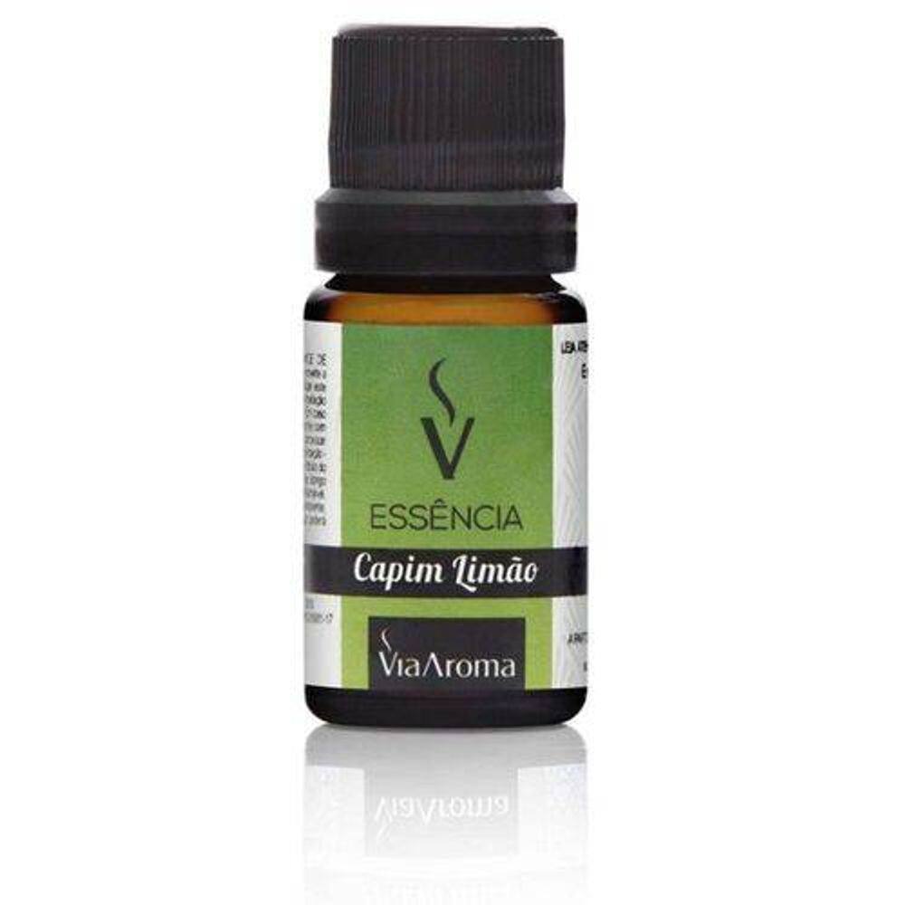 Essência De Capim Limão - 10ml - Via Aroma