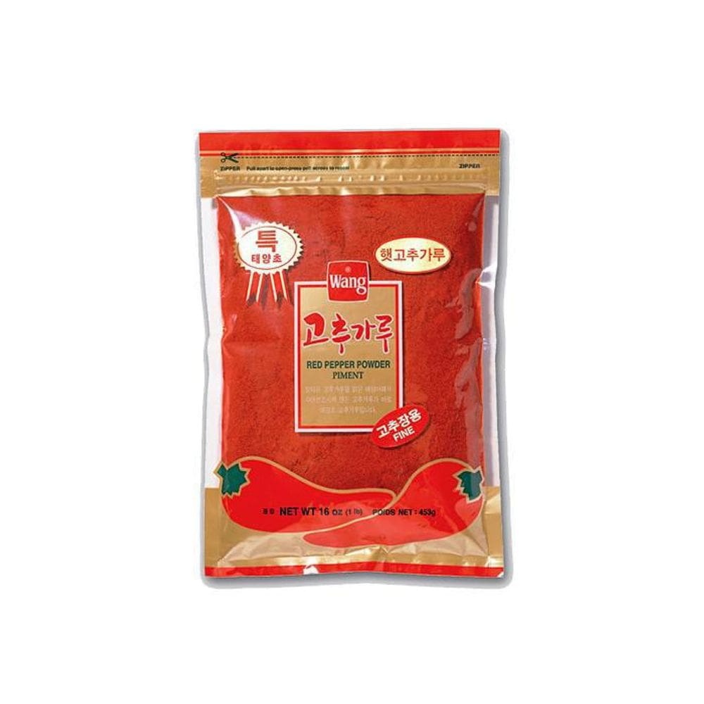 Gochugaru Pimenta Vermelha Coreana Em Pó Grossa 453G