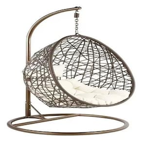 Cadeira Ninho Balanço Rattan Suspensa C/ Suporte Até 120kg