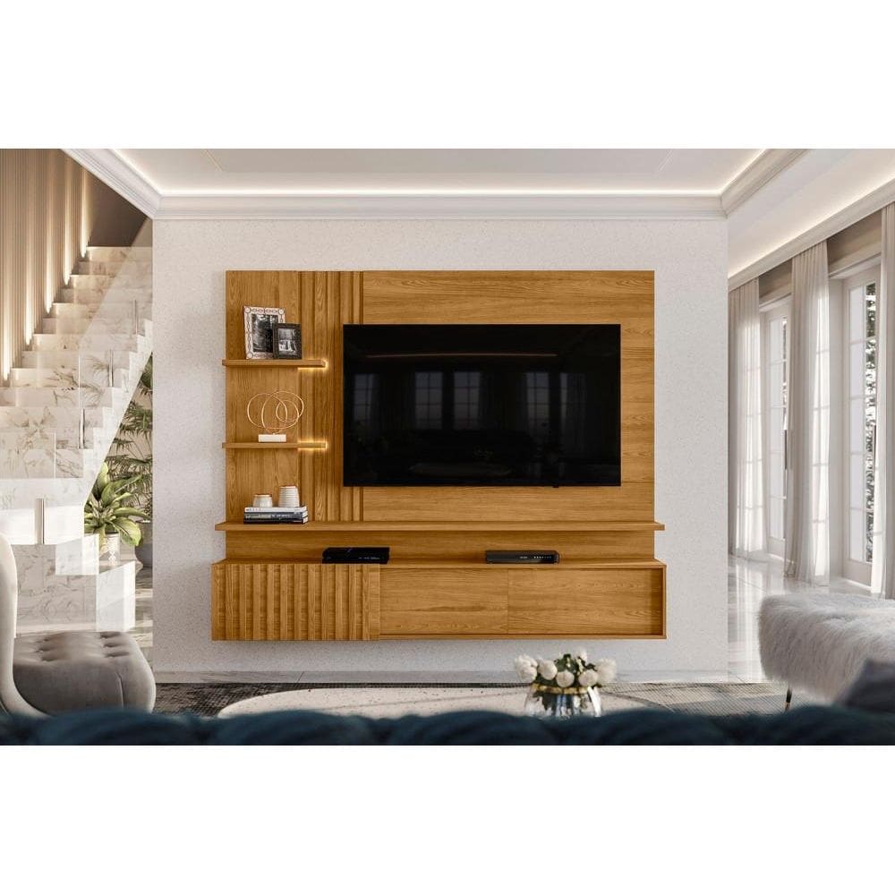 Rack Atena para TV de até 65 polegadas - Cumaru - Madetec