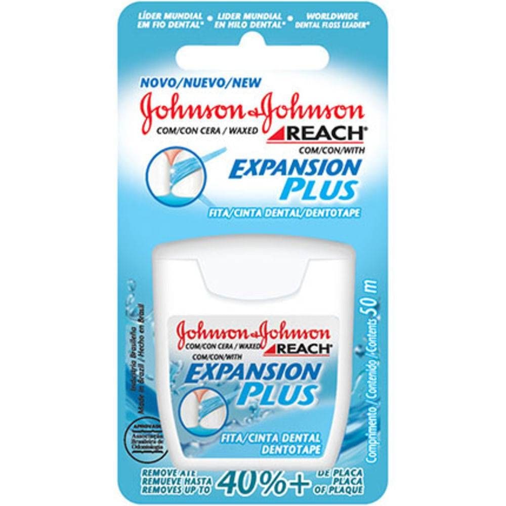 Fio Dental Johnson & Johnson Reach Expansion Plus 50 Metros