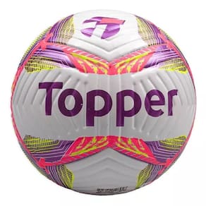 Bola Society Topper Samba Training Sintética Rosa