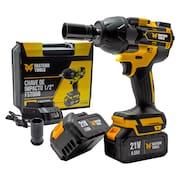 Chave de Impacto ½” Brushless 2 Baterias 21V 4,0Ah e Maleta Fasterr