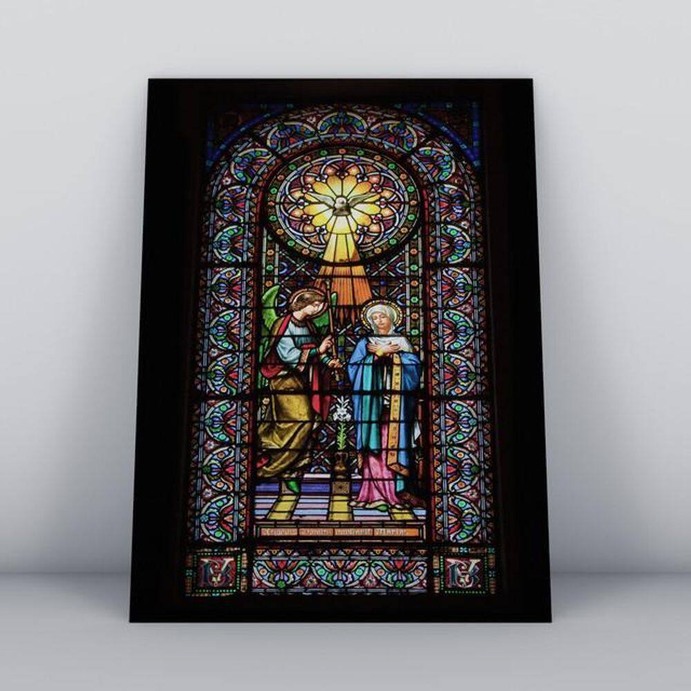 Quadros TAC religião-047-m2 Colorido 20x30cm - MDF