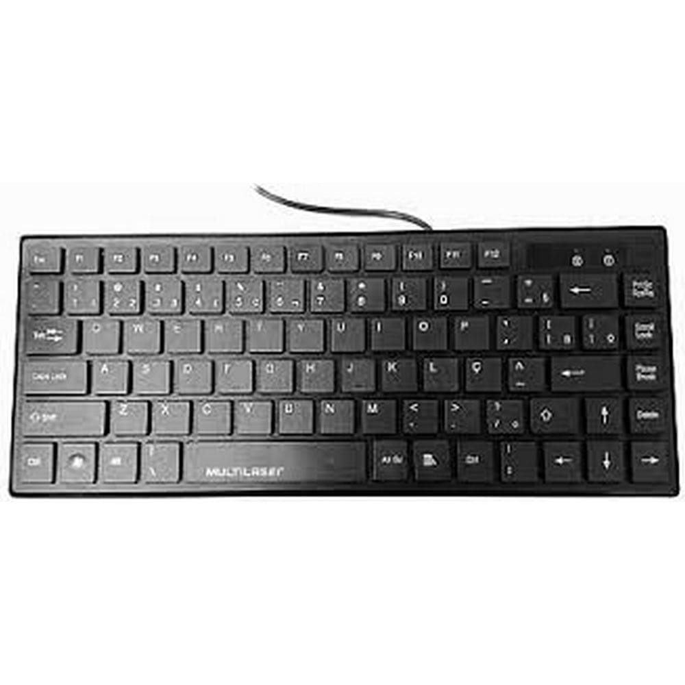 Mini teclado comfort compacto - multilaser
