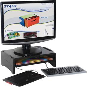 Suporte Para Monitor Preto - Stalo