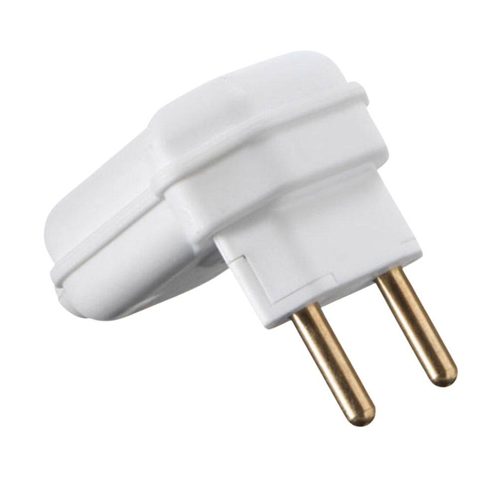 Plug 2P Desmontável 90º 20A Prensa Cabos Branco Margirius
