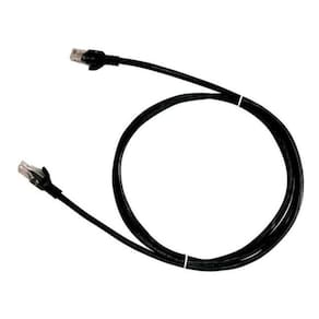 Cabo De Rede Blindado 5M Ethernet Rj45 Cat6 Preto 5 Metros