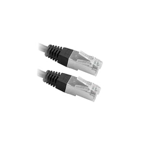 Cabo Patch Cord Cat.6 Blindado Ftp 2,0M 5+ 018-1086 Preto