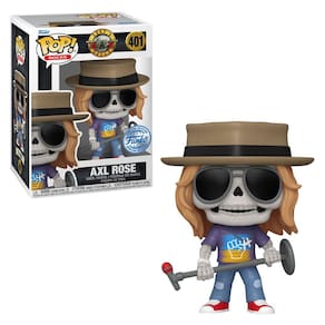 Funko Pop Rocks Guns and Roses Axl Skeleton 401