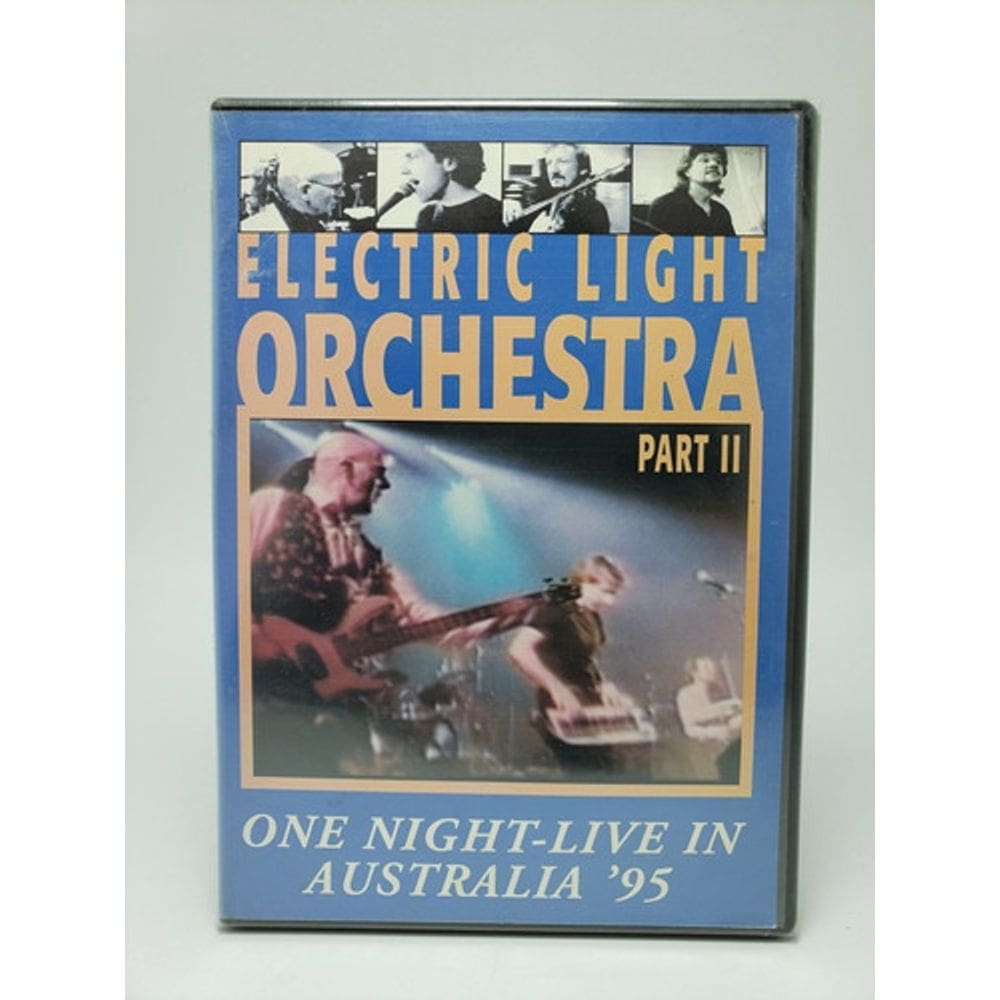 Dvd Electric Ligth Orchestra - Part 2 Capa Azul