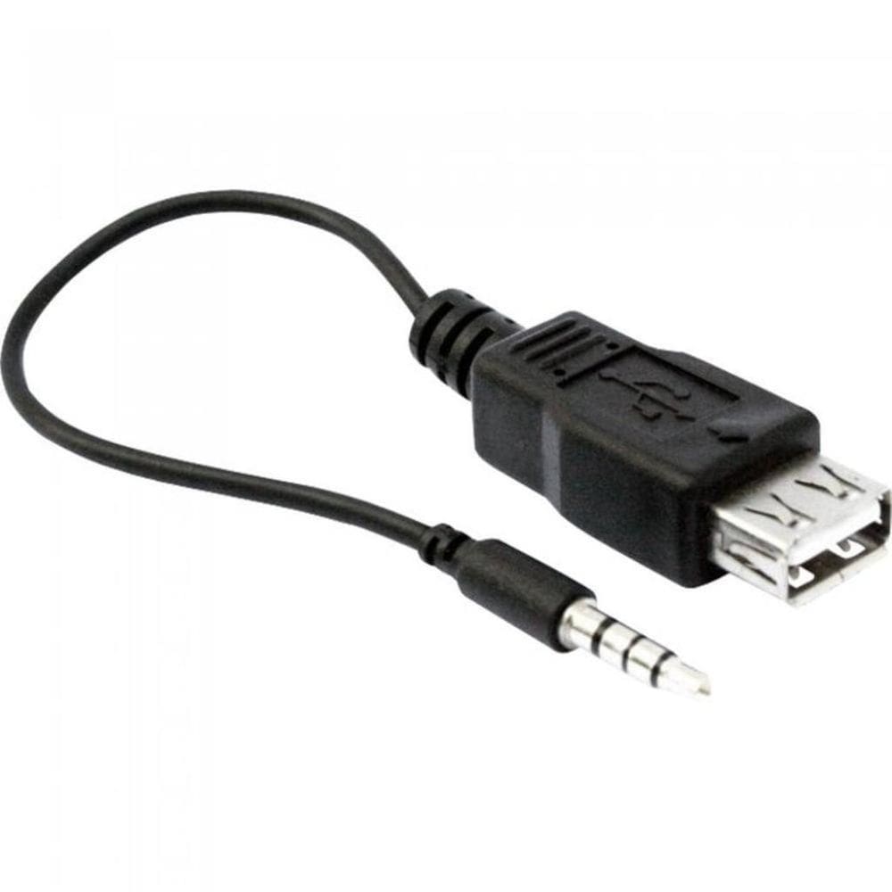 Cabo P4C Estéreo Para Usb Fêmea 25Cm 8 1 611 018-7709