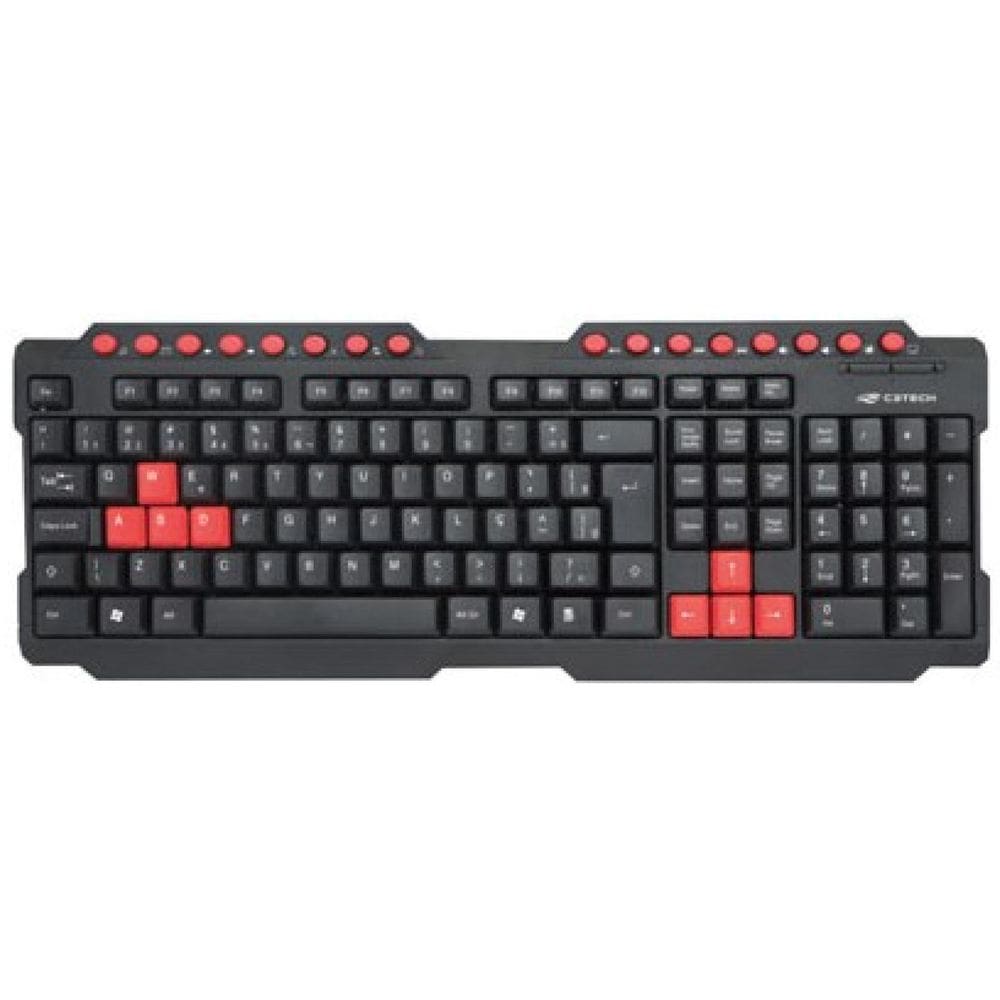 Teclado Gamer KG-10BK USB C3T