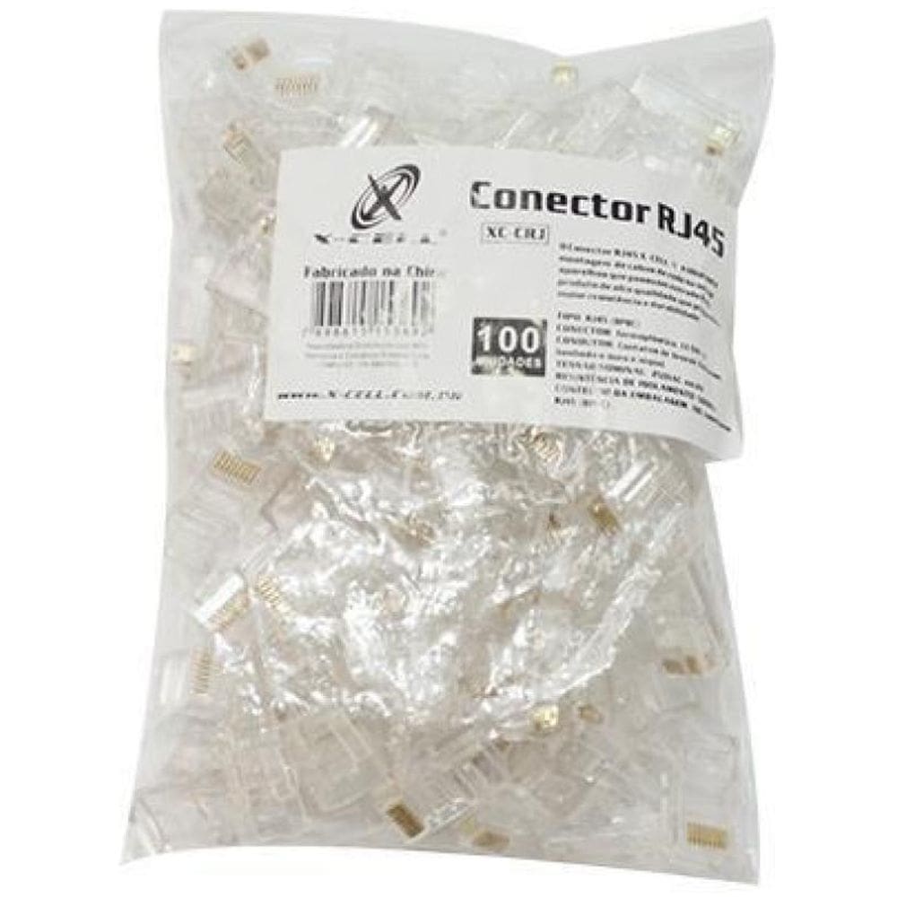 Conector Rj45 Com 100 Xc-Crj X-Cell