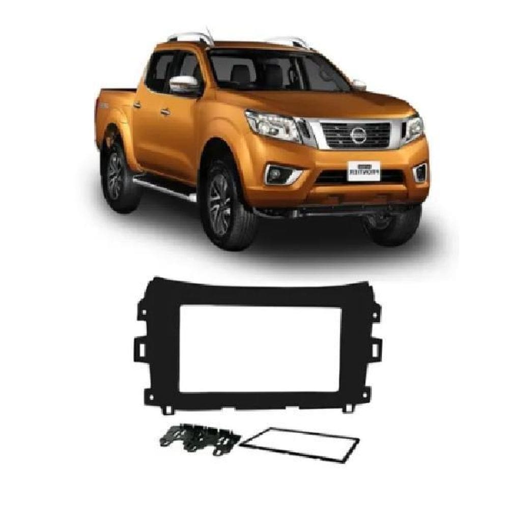 Moldura 2 Din Nissan Frontier 2017/2019 Preto