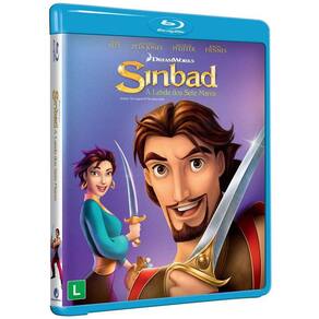 Blu-Ray Sinbad A Lenda Dos Sete Mares - Animação Dreamworks