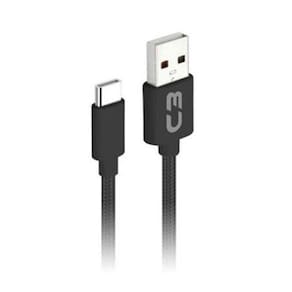 Cabo Tipo C Usb 2.0 Am 2M Preto Cb-C21Bkx C3 Plus