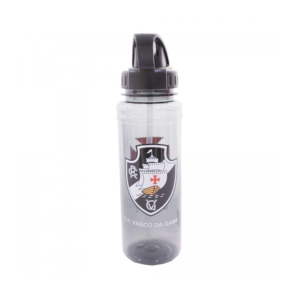 Garrafa Squeeze com Canudo Retrátil 700ml Vasco