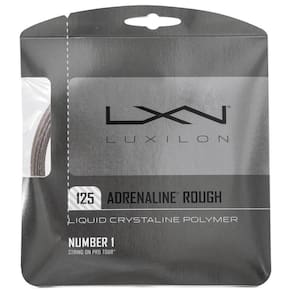 Corda Luxilon Adrenaline 1.25Mm Rough Cinza - Set Individual