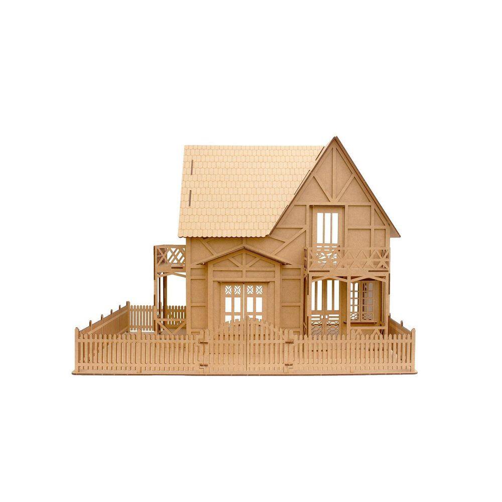 Casa De Bonecas Para Lol E Polly Mod Clayre Natural - Darama