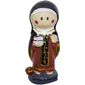 Santa Edwiges Desenho 9.5Cm - Enfeite Resina