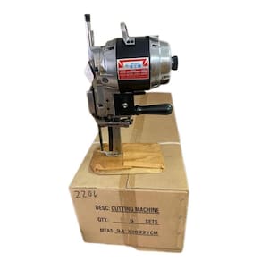 Máquina De Cortar Tecidos 6 Polegadas-220V- 750W-12Mgarantia