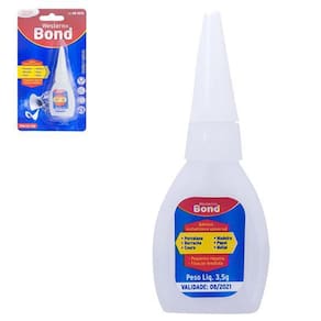 Adesivo Instantâneo Multiuso Bond 3,5g | Cola Plástica