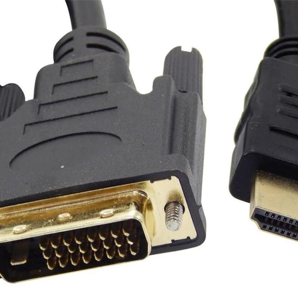 Cabo Hdmi Para Dvi 1,4 m Com Filtro Xtrad Xt-5018 Com Filtro