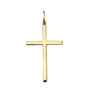 Pingente Cruz 6Cm Ouro 18K