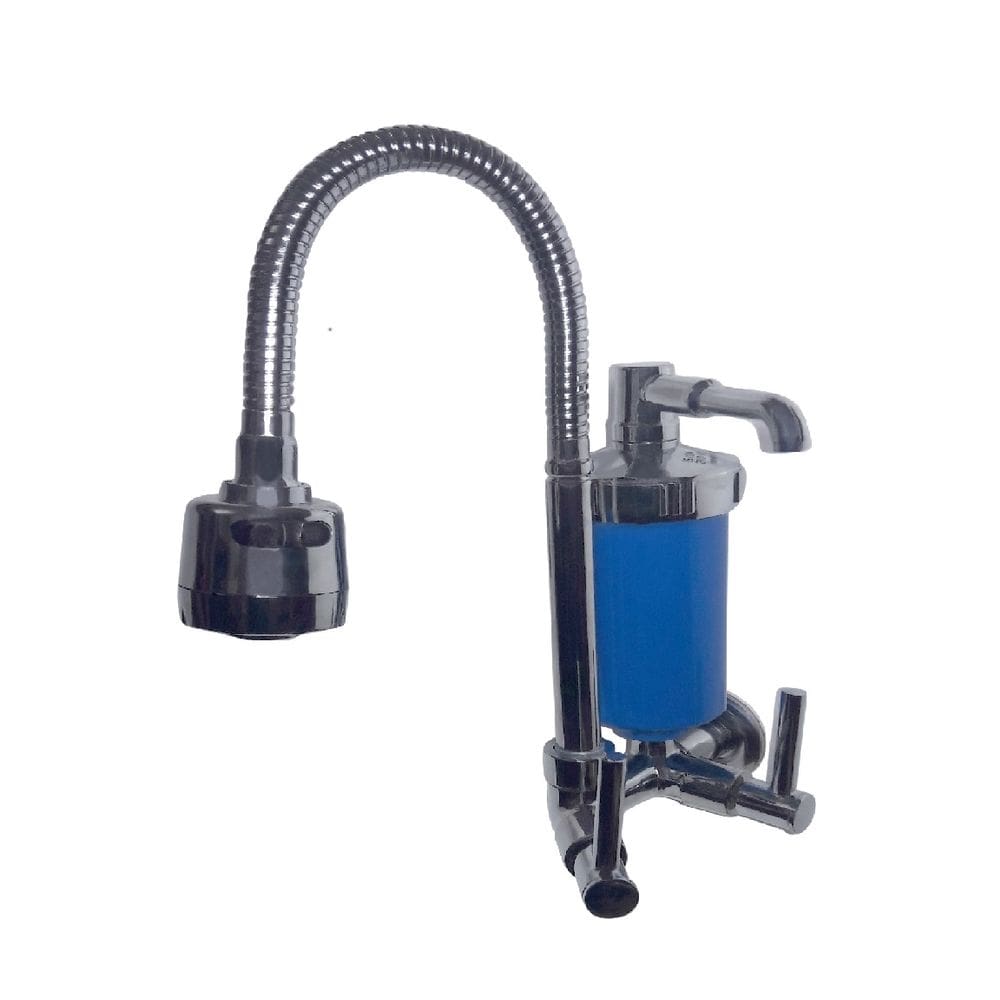 Torneira Bica Móvel Gourmet 1/4 Volta Cromada ABS