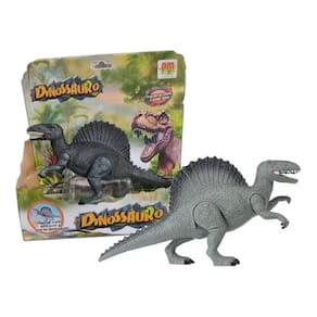 Boneco Dinossauro Com Som E Luz Brinquedos Feras Selvagens