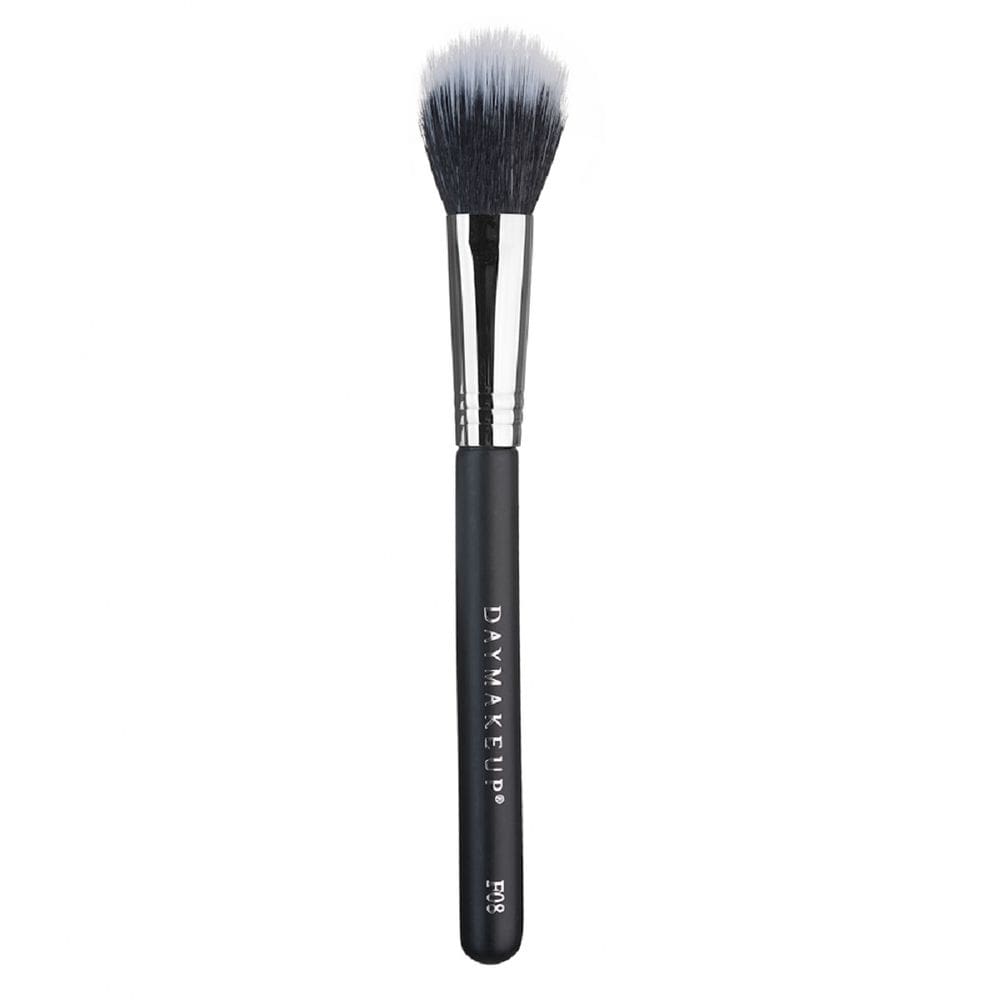 Pincel duo fiber para pó e blush Daymakeup F08