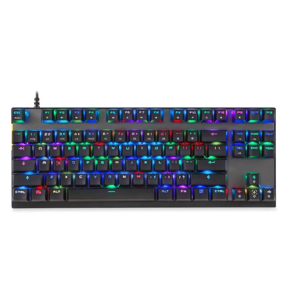 Teclado Mecânico Motospeed K82 Preto Outemu Vermelho Rgb