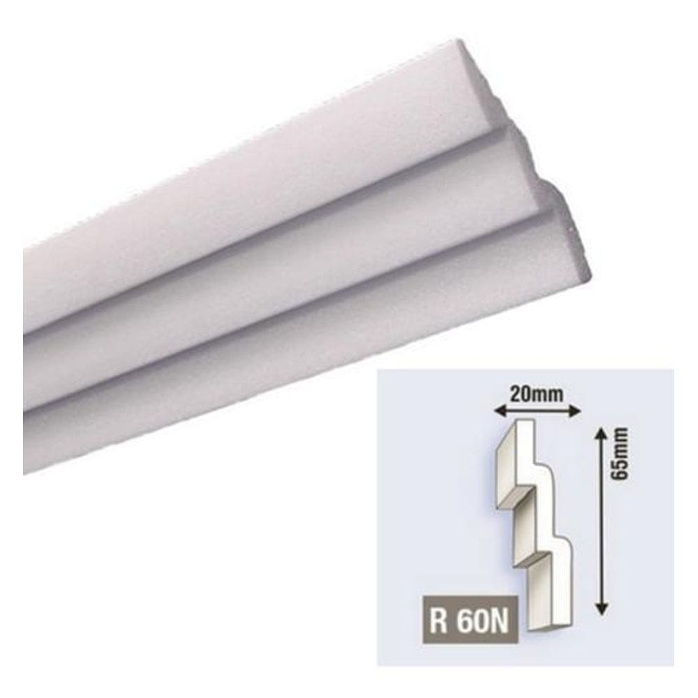 Kit 12 Metros - Moldura Roda Teto R60N