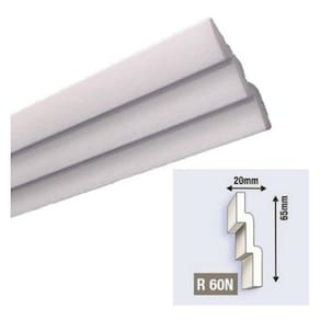 Kit 12 Metros - Moldura Roda Teto R60N