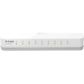 Switch Fast 8 Portas 100Mbps DES-1008C Branco D-LINK