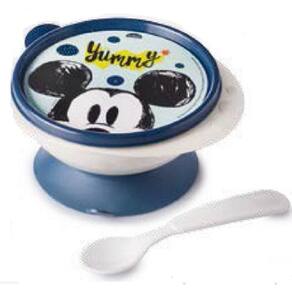 Tigela Com Ventosa E Colher Para Bebê Livre De Bpa Mickey