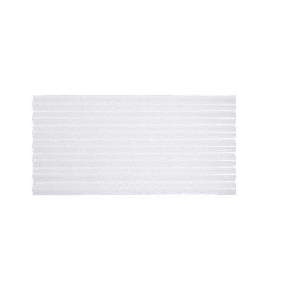 Kit 5 Telhas Translucida Prfv 1,83 X 1,10-oa Branco