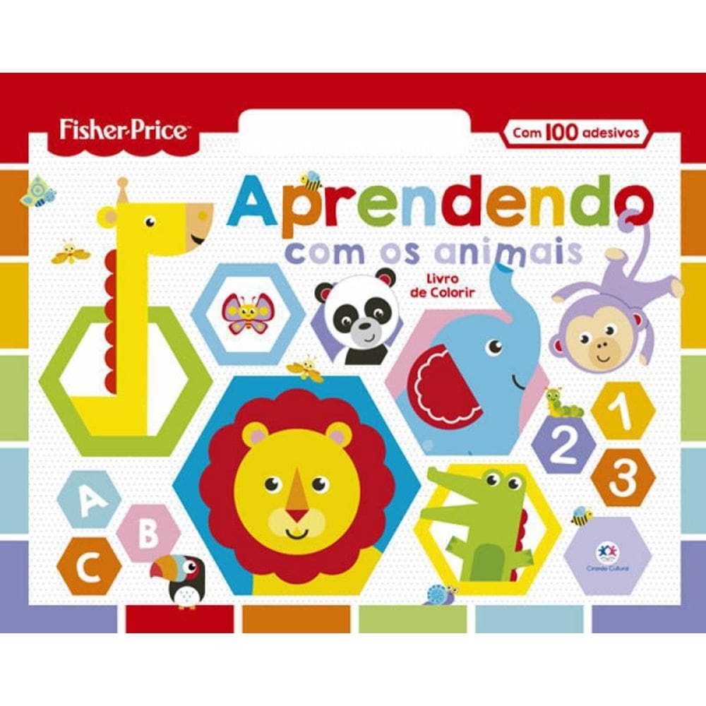 Livro Fisher-Price - Aprendendo Com Os Animais