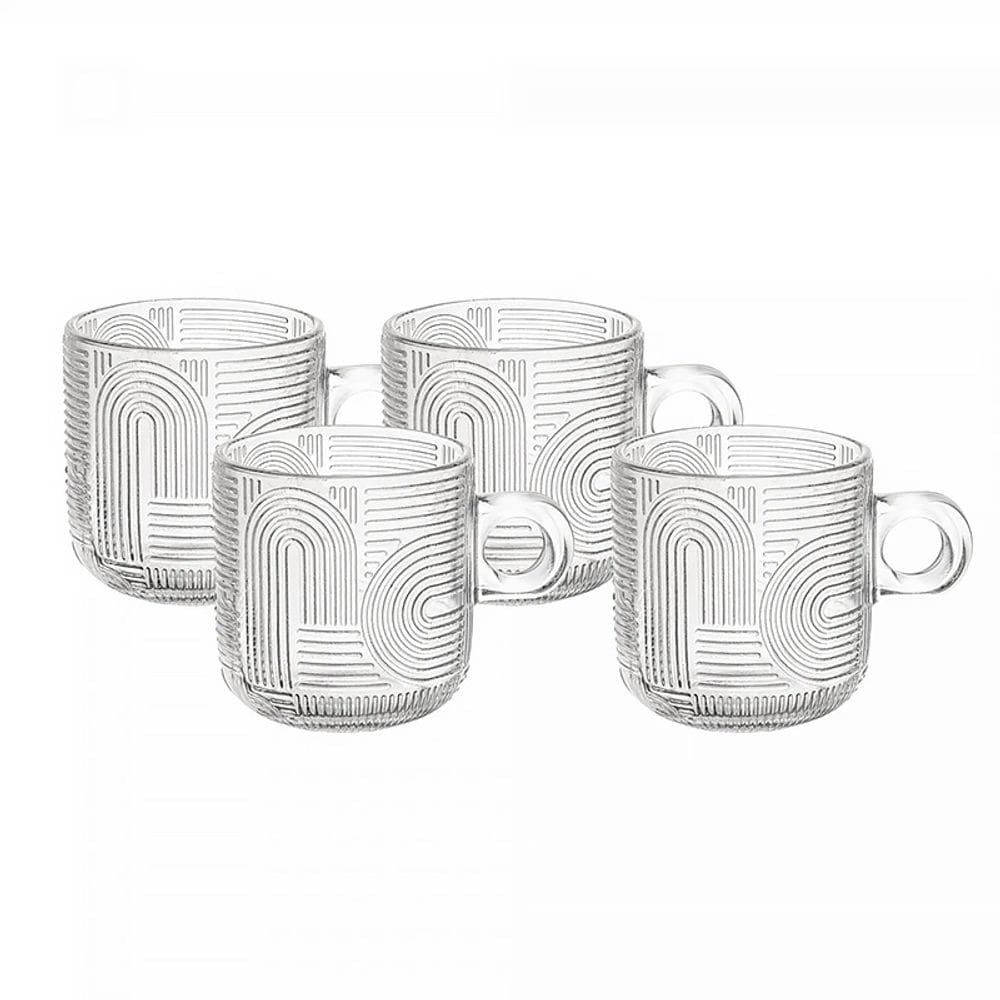 Conjunto 4 Xícaras de Vidro Frankfurt 100ml 20757 - Wolff