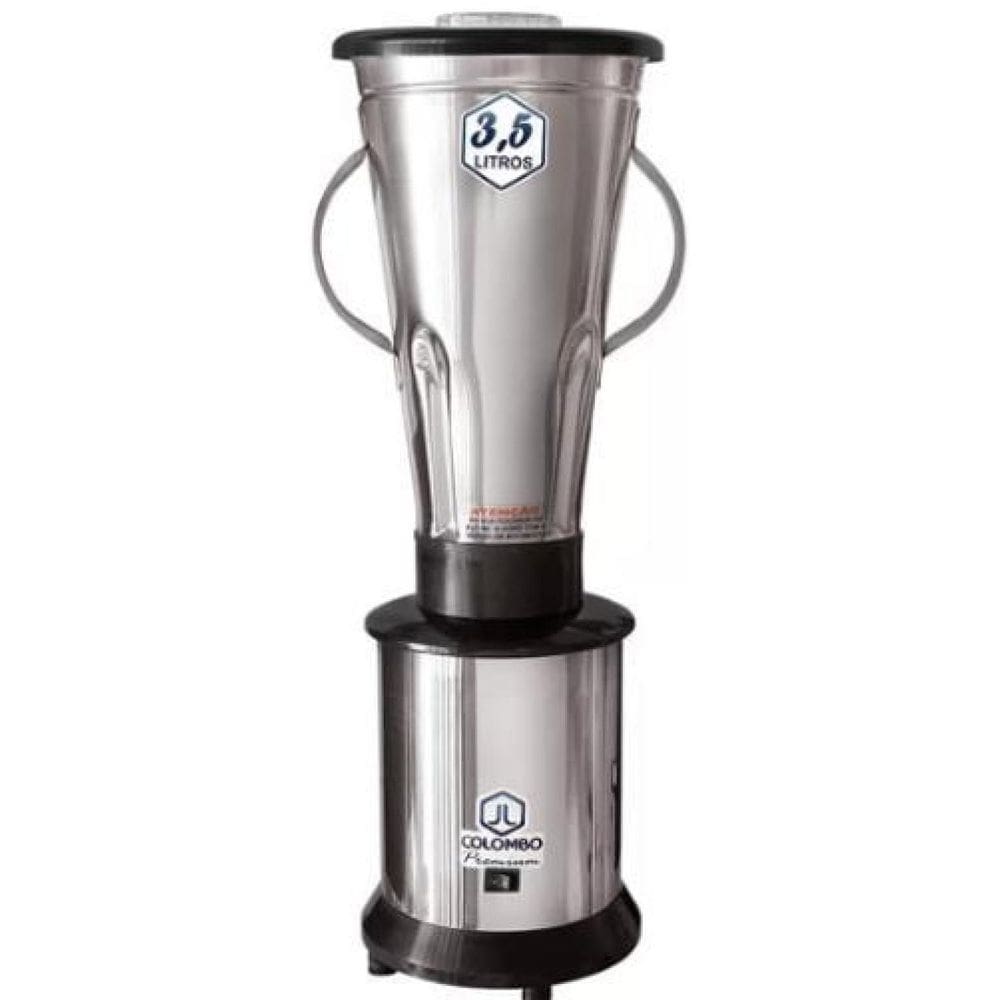 Liquidificador Industrial Colombo Br 3,5L Aço Inoxidável
