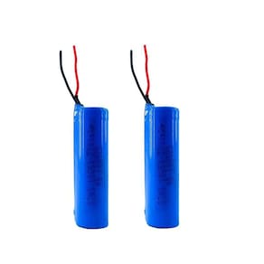 Kit 2 Super Baterias 3,7V 18650 2200Mah Com Fio