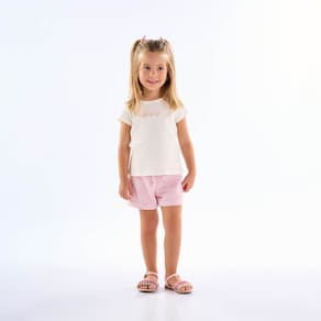 Conjunto Primeiros Passos Menina - Off White - 50630-1271