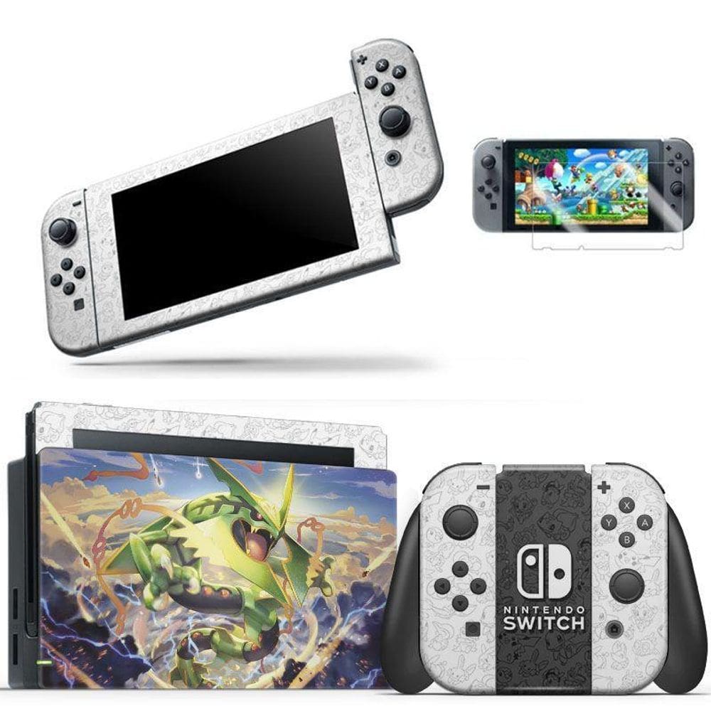 Skin Adesivo Protetor Nintendo Switch + Película Pokémon