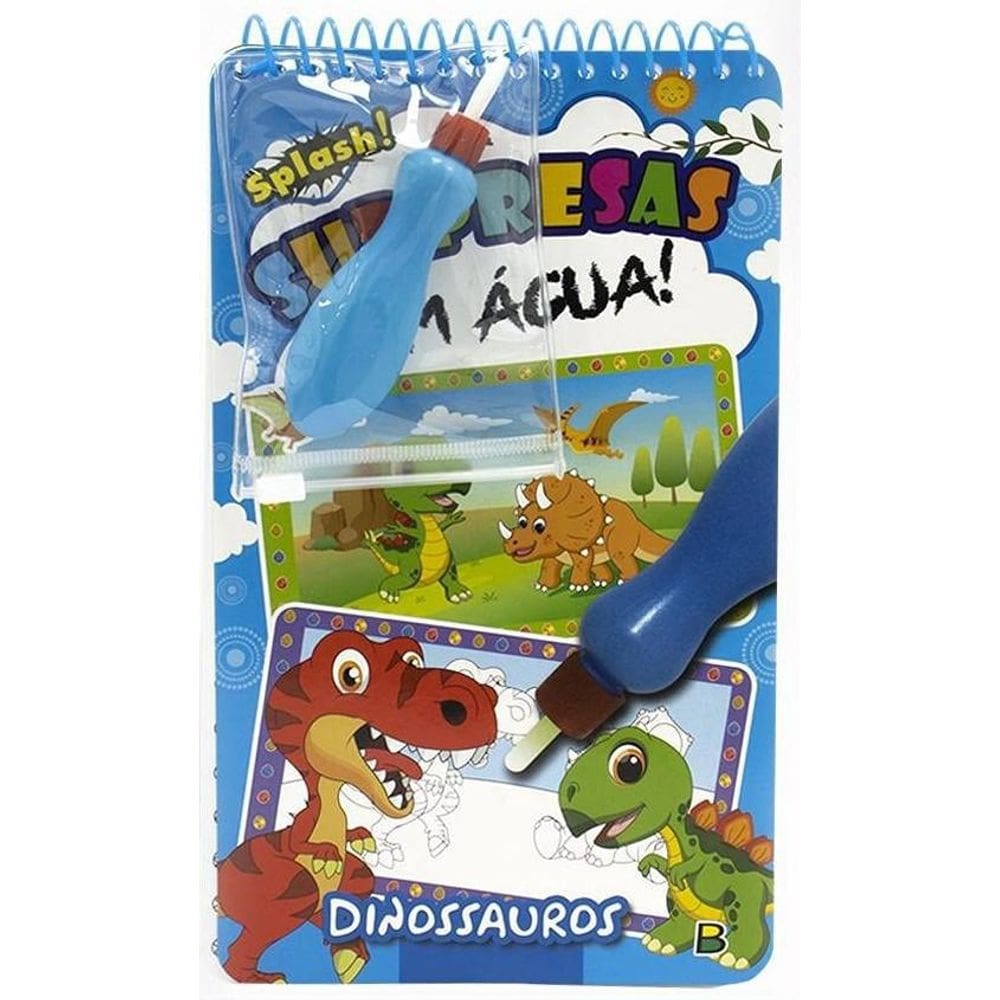 Surpresas Com Água - Dinossauros