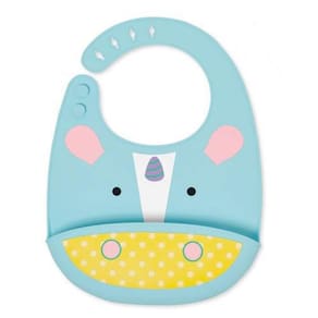 Babador Skip Hop Zoo Fold Go Silicone Unicórnio